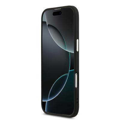Apple iPhone 17 Air Kılıf Guess Orjinal Lisanslı M-safe Şarj Özellikli PU Deri Metal Kamera Çerçeveli Üçgen Logolu Kapak - 6