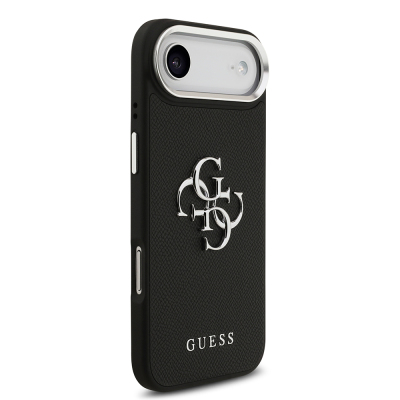 Apple iPhone 17 Air Kılıf Guess Orjinal Lisanslı PU Deri 4G Büyük Metal Logo Dizaynlı Kapak - 5