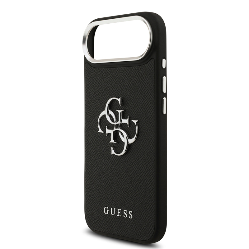 Apple iPhone 17 Air Kılıf Guess Orjinal Lisanslı PU Deri 4G Büyük Metal Logo Dizaynlı Kapak - 7