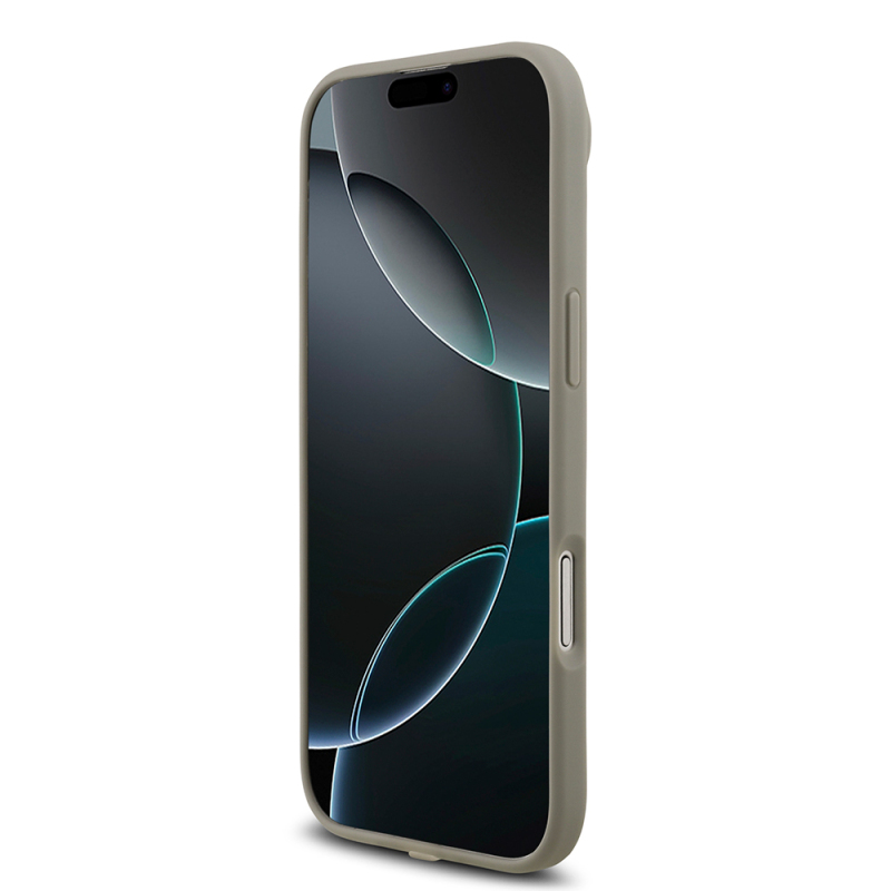 Apple iPhone 17 Air Kılıf Guess Orjinal Lisanslı Taşlı Arka Yüzey Üçgen Logolu Kapak - 23