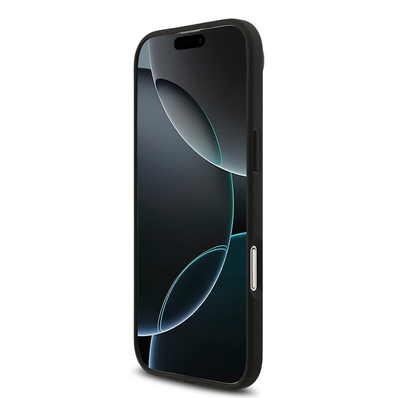 Apple iPhone 17 Air Kılıf Guess Orjinal Lisanslı Taşlı Arka Yüzey Üçgen Logolu Kapak - 30