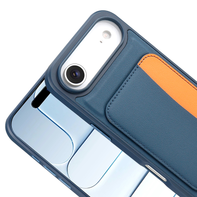 Apple iPhone 17 Air Kılıf Kartlıklı Zore X-Kart Silikon Kapak - 7