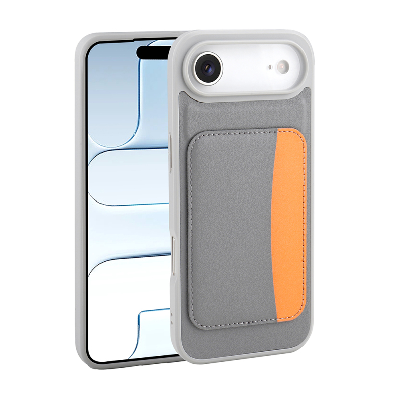 Apple iPhone 17 Air Kılıf Kartlıklı Zore X-Kart Silikon Kapak - 14