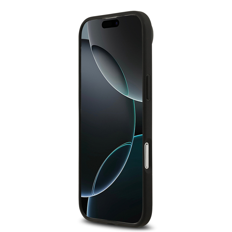 Apple iPhone 17 Air Kılıf Lacoste Orjinal Lisanslı M-safe Şarj Özellikli PU Deri Tasarımlı Karışık Monogram Desenli Kapak - 7