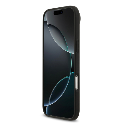 Apple iPhone 17 Air Kılıf Lacoste Orjinal Lisanslı M-safe Şarj Özellikli PU Deri Tasarımlı Kartlıklı Karışık Monogram Desenli Kapak - 6