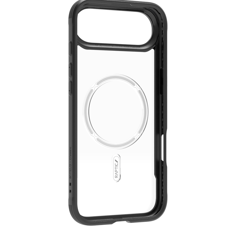Apple iPhone 17 Air Kılıf M-safe Şarj Özellikli Airbagli Raptic Shield Serisi Şeffaf Arka Yüzey Kapak - 6