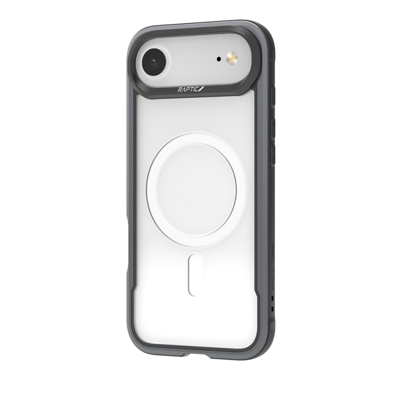 Apple iPhone 17 Air Kılıf M-safe Şarj Özellikli Airbagli Raptic Shield Serisi Şeffaf Arka Yüzey Kapak - 8