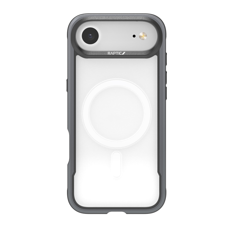 Apple iPhone 17 Air Kılıf M-safe Şarj Özellikli Airbagli Raptic Shield Serisi Şeffaf Arka Yüzey Kapak - 2