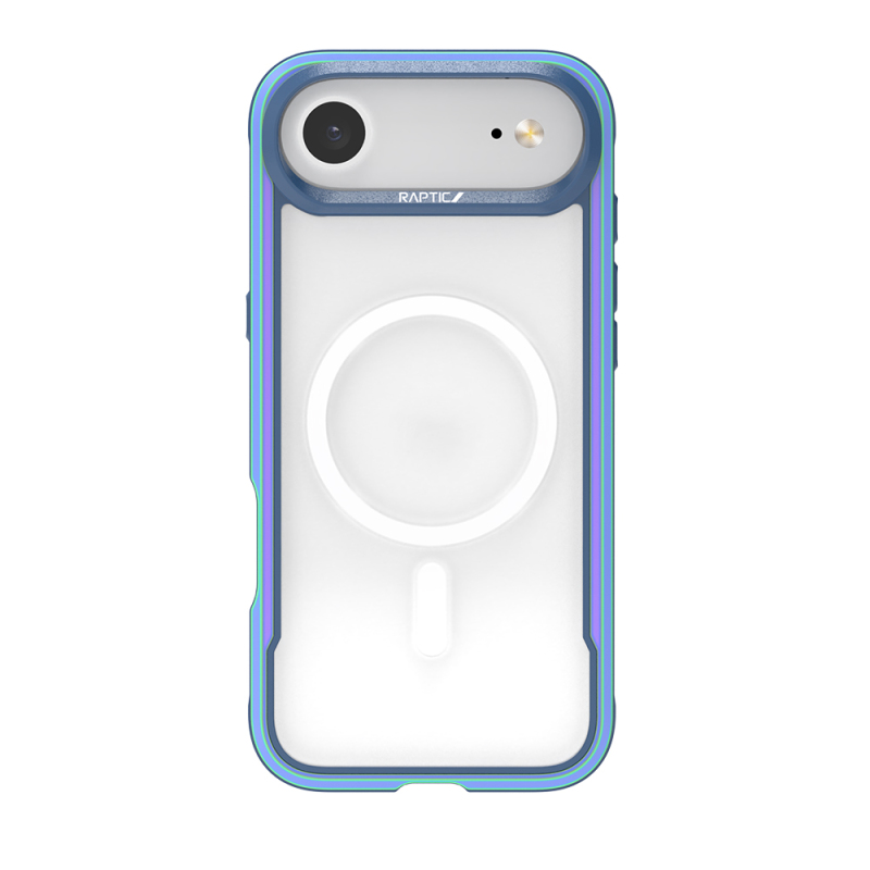 Apple iPhone 17 Air Kılıf M-safe Şarj Özellikli Airbagli Raptic Shield Serisi Şeffaf Arka Yüzey Kapak - 3
