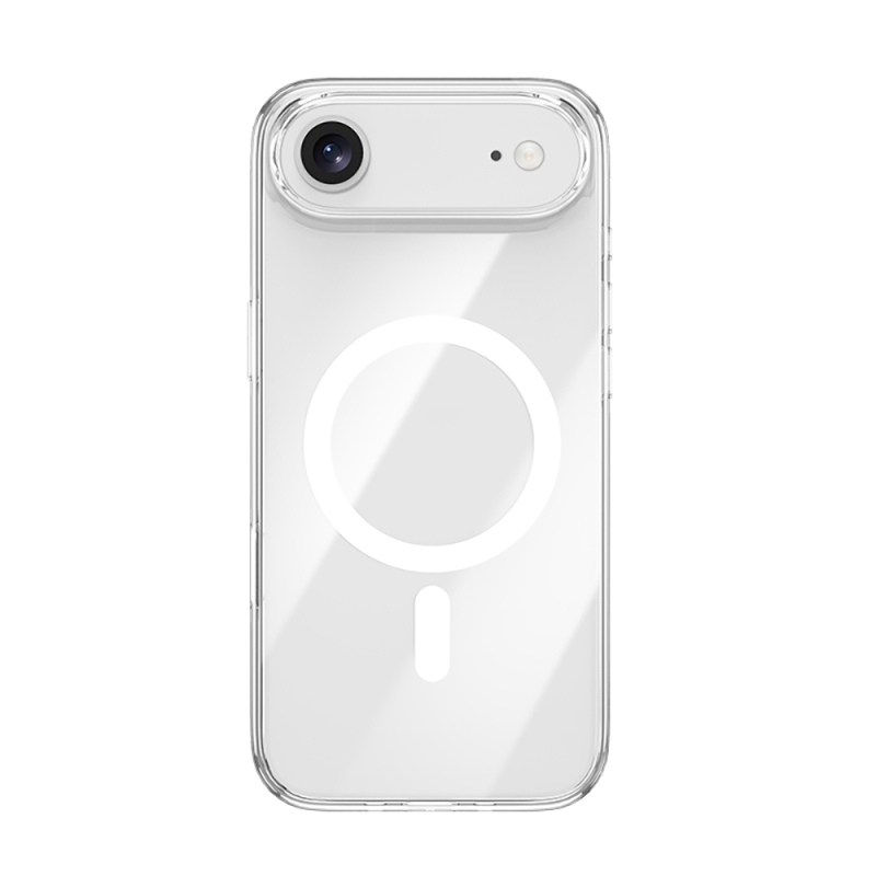Apple iPhone 17 Air Kılıf M-safe Şarj Özellikli Benks ​​​​​​Crystal Serisi Şeffaf Kapak - 1