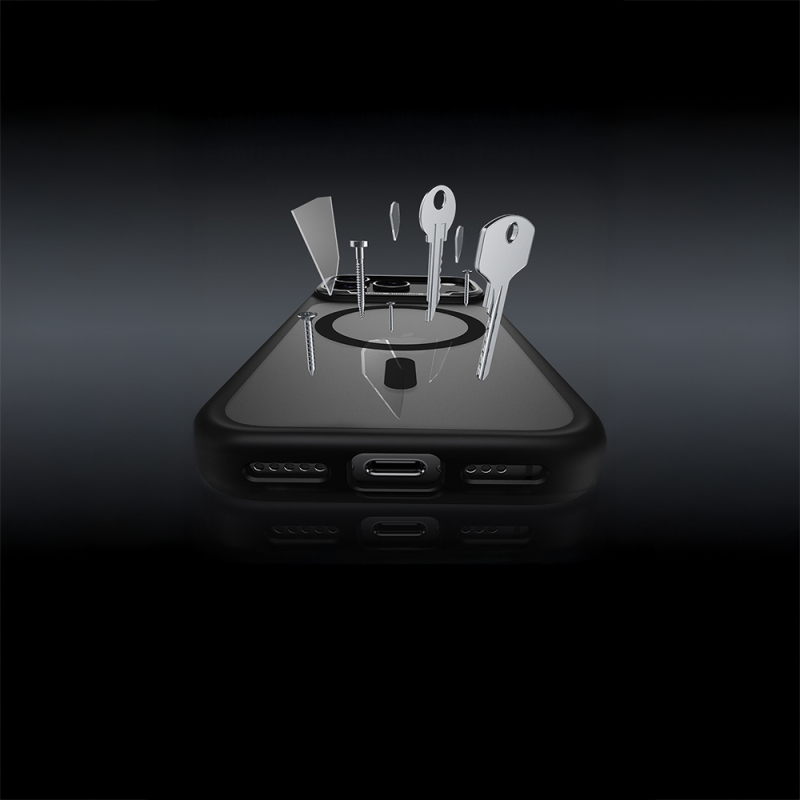 Apple iPhone 17 Air Kılıf M-safe Şarj Özellikli Benks Mist Protective Kapak - 10