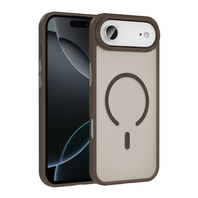 Apple iPhone 17 Air Kılıf M-safe Şarj Özellikli Mat Arka Yüzey Zore Sio Kapak - 2