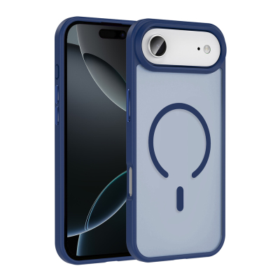 Apple iPhone 17 Air Kılıf M-safe Şarj Özellikli Mat Arka Yüzey Zore Sio Kapak - 4