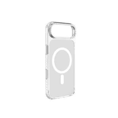Apple iPhone 17 Air Kılıf M-safe Şarj Özellikli Metal Kamera Çerçeveli Airbag Tasarımlı Lenyes CK221 Sert PC Kapak - 3
