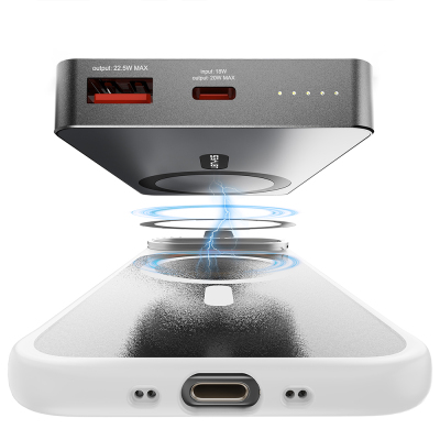 Apple iPhone 17 Air Kılıf M-safe Şarj Özellikli Metal Kamera Standlı Lenyes CK226 PC Kapak - 6