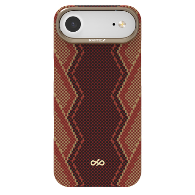 Apple iPhone 17 Air Kılıf M-safe Şarj Özellikli Raptic Aramid Skin Bionic Serisi Kapak - 1