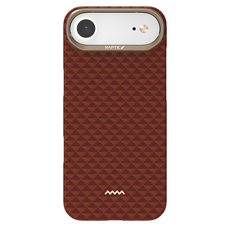 Apple iPhone 17 Air Kılıf M-safe Şarj Özellikli Raptic Aramid Skin Origin Serisi Kapak - 2