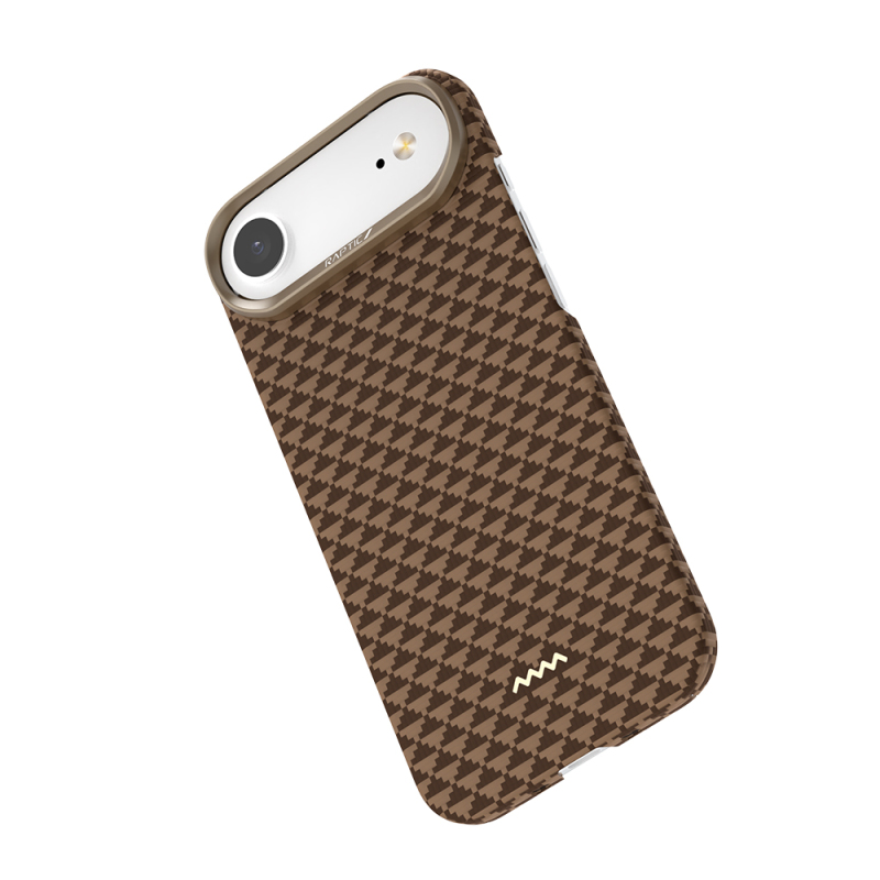 Apple iPhone 17 Air Kılıf M-safe Şarj Özellikli Raptic Aramid Skin Origin Serisi Kapak - 8