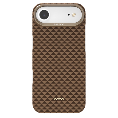 Apple iPhone 17 Air Kılıf M-safe Şarj Özellikli Raptic Aramid Skin Origin Serisi Kapak - 4