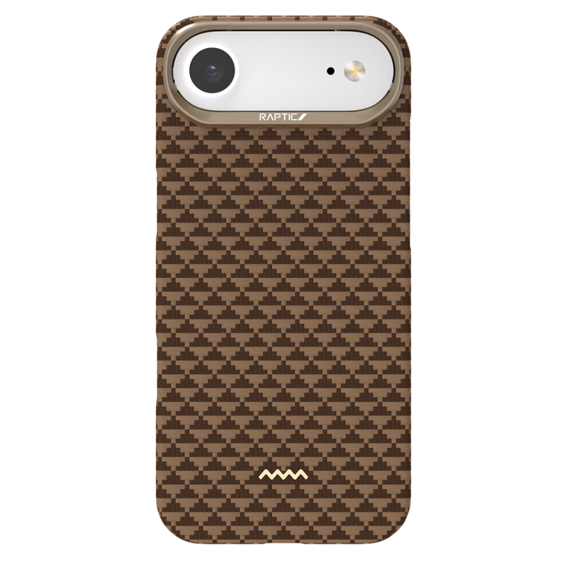 Apple iPhone 17 Air Kılıf M-safe Şarj Özellikli Raptic Aramid Skin Origin Serisi Kapak - 4