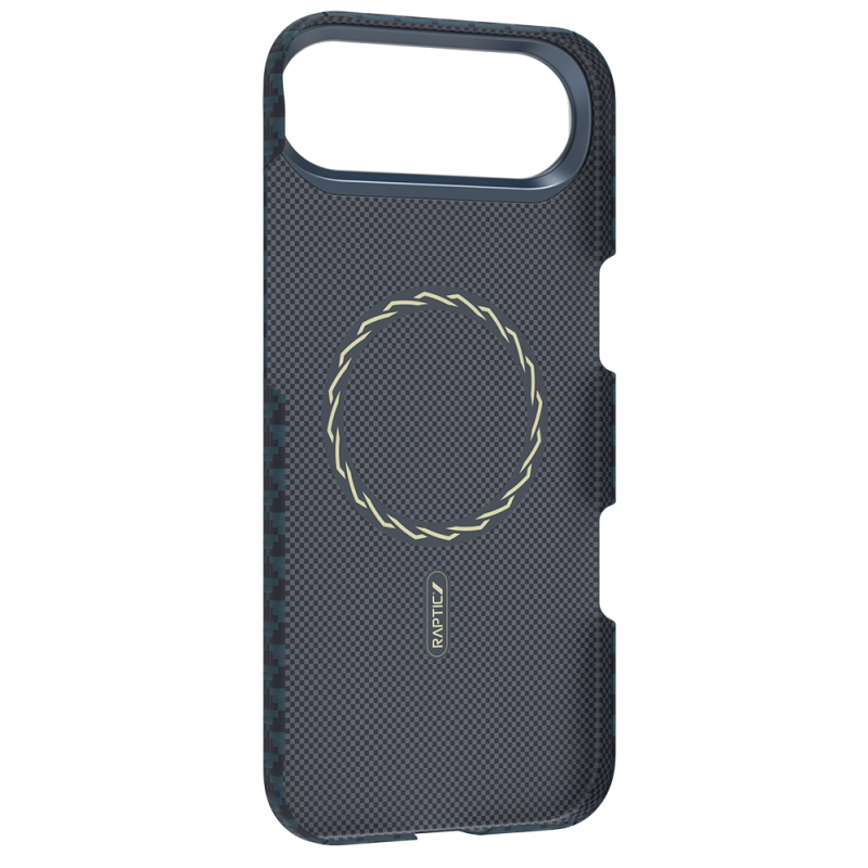 Apple iPhone 17 Air Kılıf M-safe Şarj Özellikli Raptic Aramid Skin Origin Serisi Kapak - 16