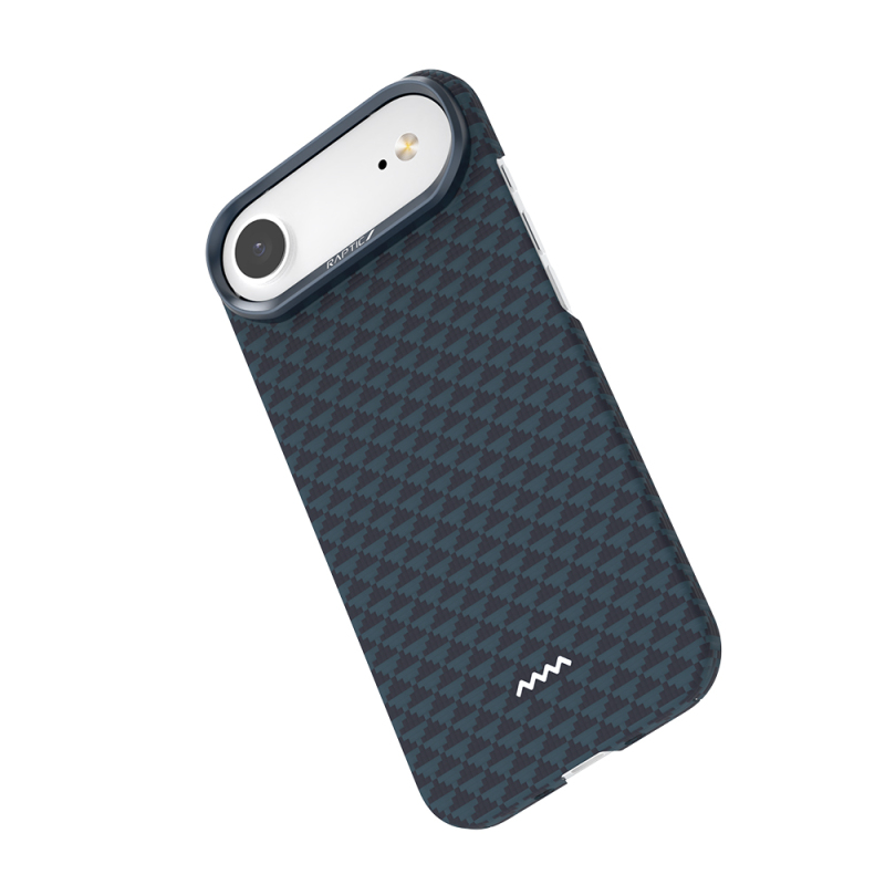 Apple iPhone 17 Air Kılıf M-safe Şarj Özellikli Raptic Aramid Skin Origin Serisi Kapak - 7