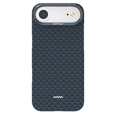 Apple iPhone 17 Air Kılıf M-safe Şarj Özellikli Raptic Aramid Skin Origin Serisi Kapak - 3