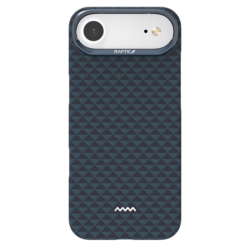Apple iPhone 17 Air Kılıf M-safe Şarj Özellikli Raptic Aramid Skin Origin Serisi Kapak - 3