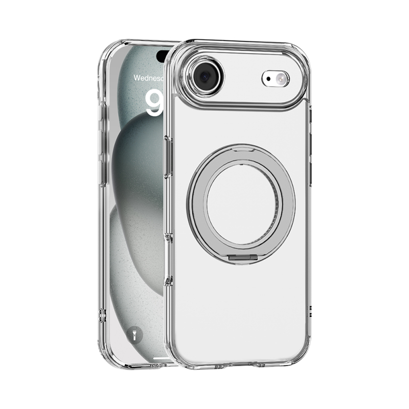 Apple iPhone 17 Air Kılıf M-safe Şarj Özellikli Standlı Airbag Tasarımlı Mutural Fresh Serisi Kapak - 1