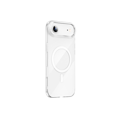 Apple iPhone 17 Air Kılıf M-safe Şarj Özellikli Wiwu YXK-207 Invisible Pro Sert PC Kapak - 3