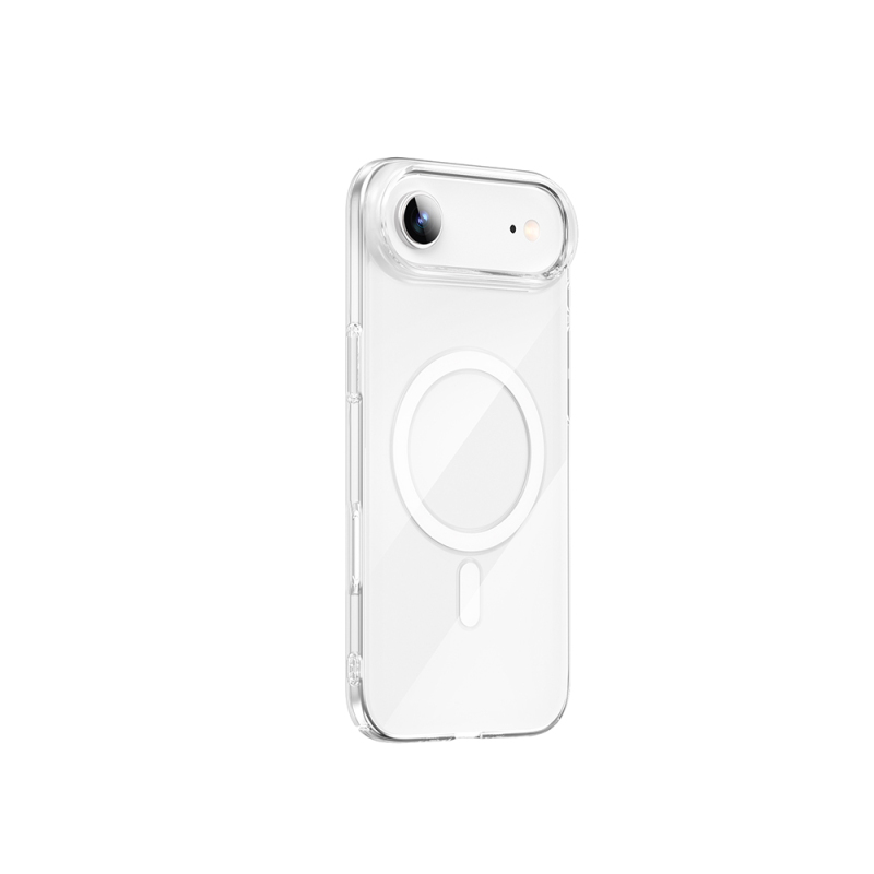 Apple iPhone 17 Air Kılıf M-safe Şarj Özellikli Wiwu YXK-207 Invisible Pro Sert PC Kapak - 3