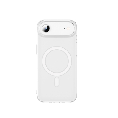 Apple iPhone 17 Air Kılıf M-safe Şarj Özellikli Wiwu YXK-207 Invisible Pro Sert PC Kapak - 4