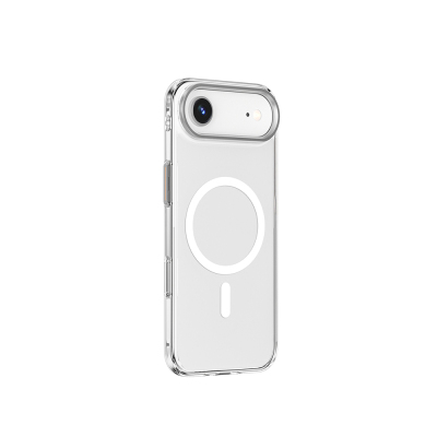 Apple iPhone 17 Air Kılıf M-safe Şarj Özellikli Wiwu YXK-208 Invisible Ultra Sert PC Kapak - 3