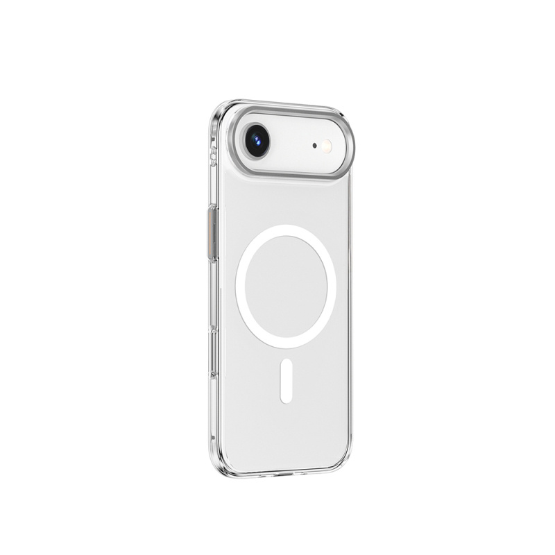 Apple iPhone 17 Air Kılıf M-safe Şarj Özellikli Wiwu YXK-208 Invisible Ultra Sert PC Kapak - 3