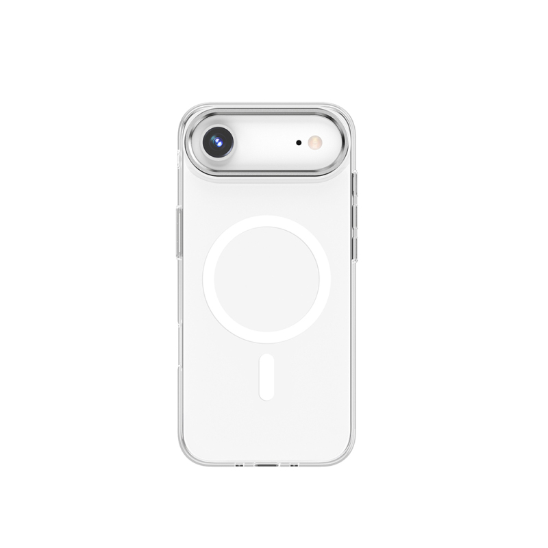 Apple iPhone 17 Air Kılıf M-safe Şarj Özellikli Wiwu YXK-208 Invisible Ultra Sert PC Kapak - 4
