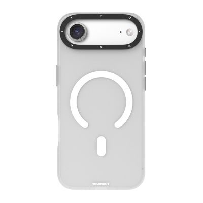 Apple iPhone 17 Air Kılıf M-safe Şarj Özellikli Youngkit Hidden Sand Serisi Kapak - 3