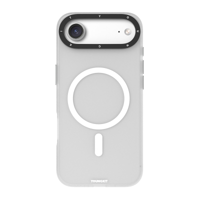 Apple iPhone 17 Air Kılıf M-safe Şarj Özellikli Youngkit Hidden Sand Serisi Kapak - 1