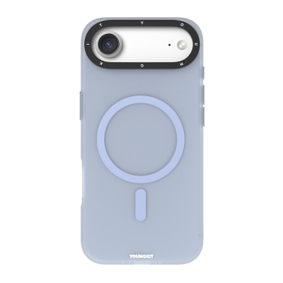 Apple iPhone 17 Air Kılıf M-safe Şarj Özellikli Youngkit Hidden Sand Serisi Kapak - 3