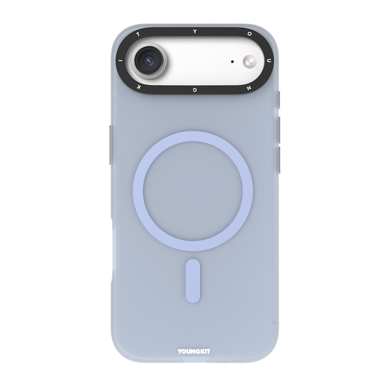 Apple iPhone 17 Air Kılıf M-safe Şarj Özellikli Youngkit Hidden Sand Serisi Kapak - 3