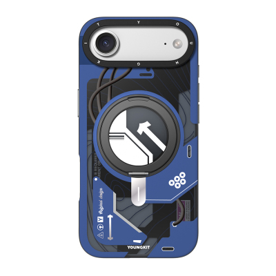 Apple iPhone 17 Air Kılıf M-safe Şarj Özellikli Youngkit Starship Serisi Kapak - 2