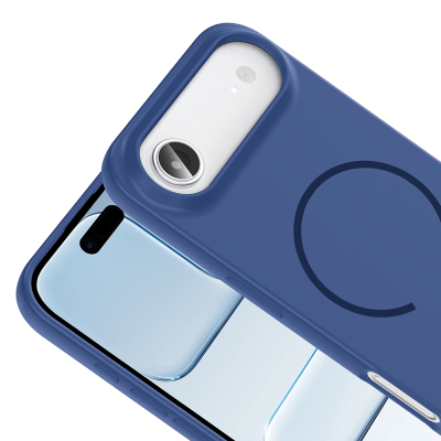 Apple iPhone 17 Air Kılıf M-safe Şarj Özellikli Zore Meta Kapak - 16