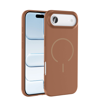 Apple iPhone 17 Air Kılıf M-safe Şarj Özellikli Zore Meta Kapak - 7