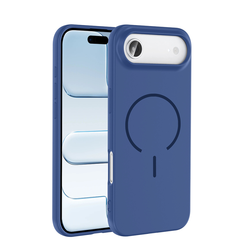 Apple iPhone 17 Air Kılıf M-safe Şarj Özellikli Zore Meta Kapak - 6