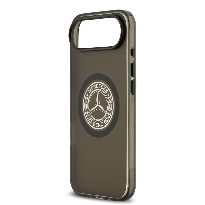 Apple iPhone 17 Air Kılıf Mercedes Benz Orjinal Lisanslı M-safe Şarj Özellikli Buzlu PC Nostaljik Yıldız Dizayn Kapak - 14