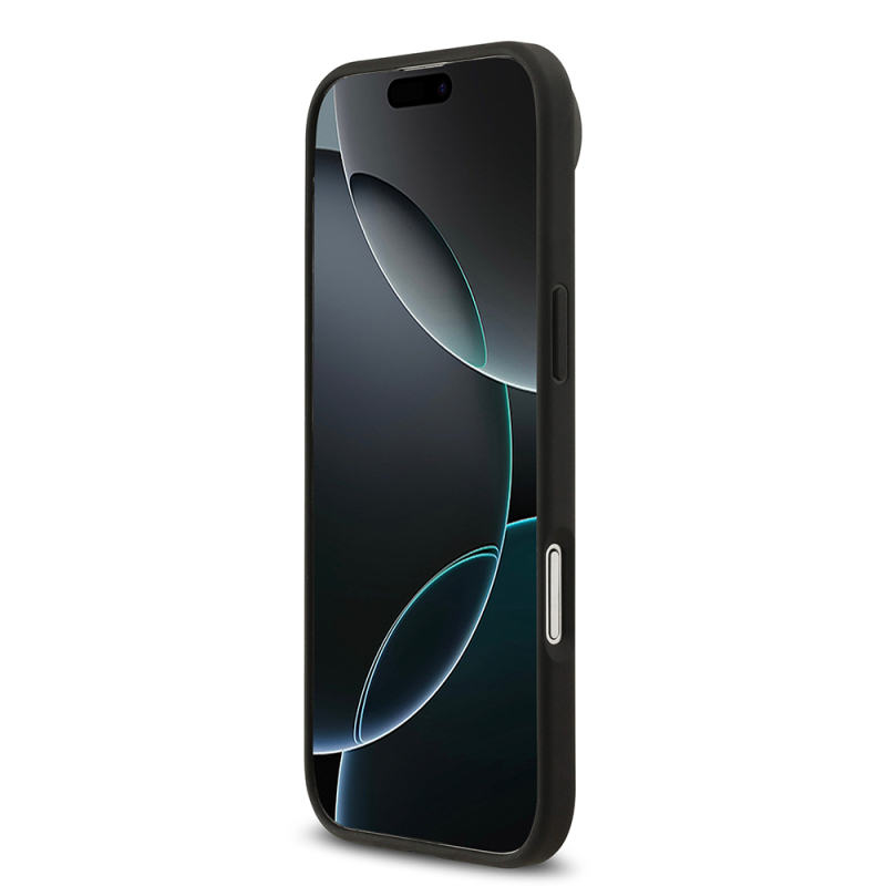 Apple iPhone 17 Air Kılıf Mercedes Benz Orjinal Lisanslı M-safe Şarj Özellikli Şeritli Yıldız Desenli Metal Logolu Deri Kapak - 14