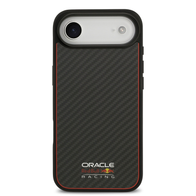 Apple iPhone 17 Air Kılıf Redbull Orjinal Lisanslı M-safe Şarj Özellikli Karbon Fiber Parlayan Logolu Kevlar Kapak - 5