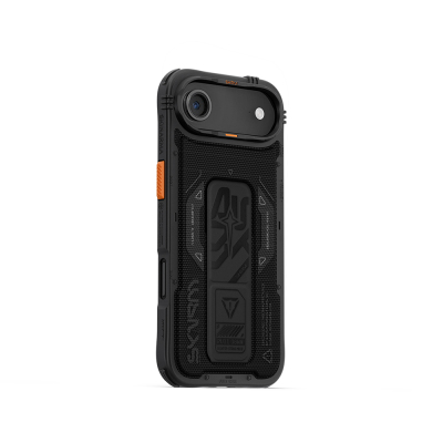 Apple iPhone 17 Air Kılıf SkinArma M-safe Şarj Özellikli Airbag Tasarımlı Standlı Phantom Kapak - 2