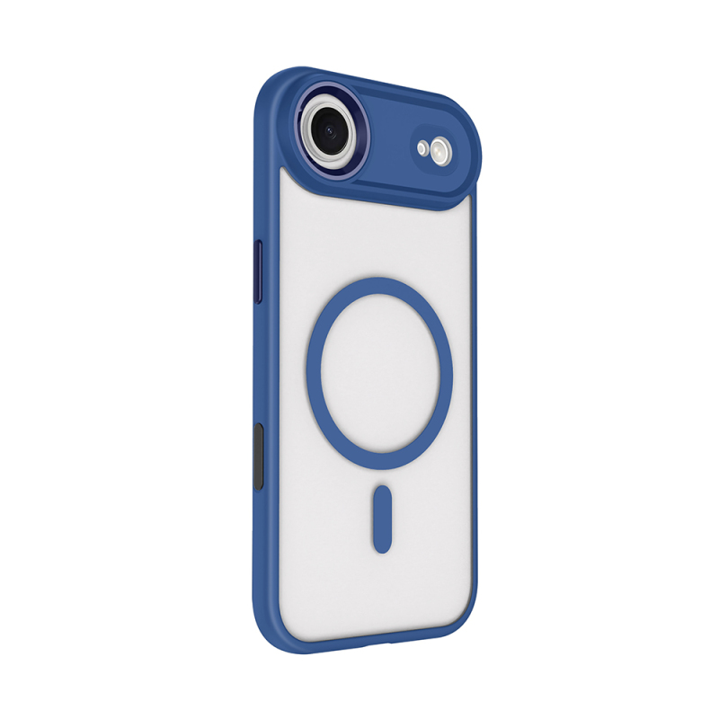 Apple iPhone 17 Air Kılıf Wireless Şarj Özellikli Zore Krom M-safe Silikon Kapak - 9