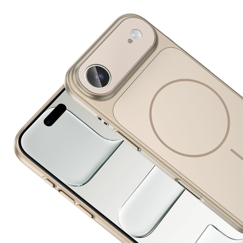 Apple iPhone 17 Air Kılıf Zore M-Safe Şarj Özellikli Kamera Korumalı Formen Kapak - 15