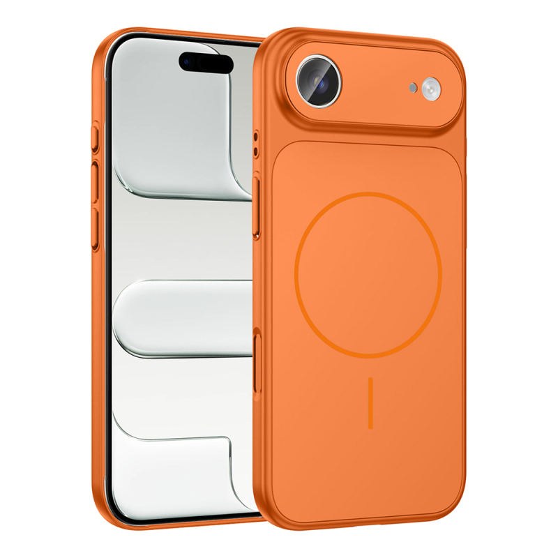 Apple iPhone 17 Air Kılıf Zore M-Safe Şarj Özellikli Kamera Korumalı Formen Kapak - 7
